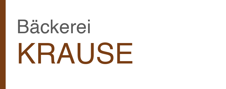Bäckerei Krause